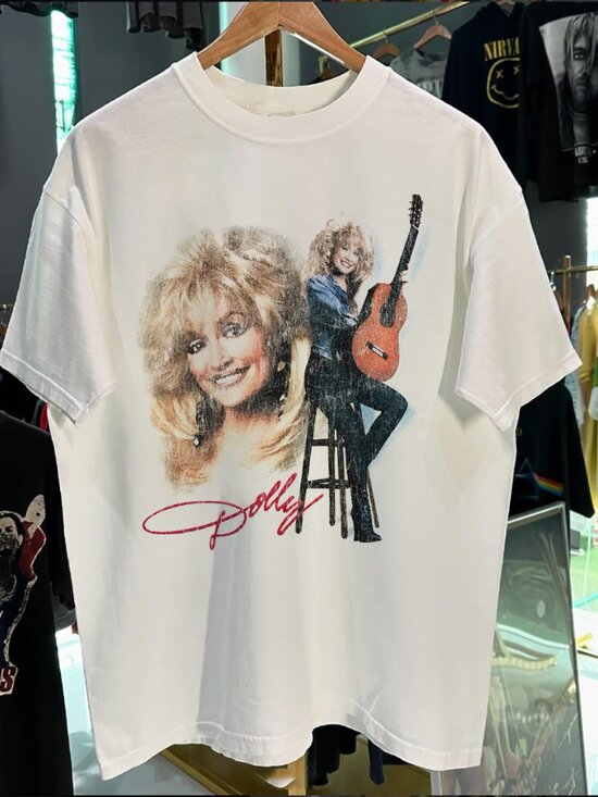 Kaity K Other - Dolly Parton 1994 Dolywood Rare White T-Shirt